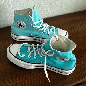 ONVERSE Chuck Taylor All Star Lift Platform Womens High Top Shoes (Size 8.5)